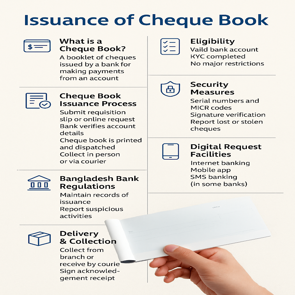 Issuance of Cheque Book in Bangladesh: Process, Rules & Guidelines